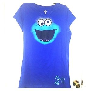 Cookie Monster sleep t-shirt